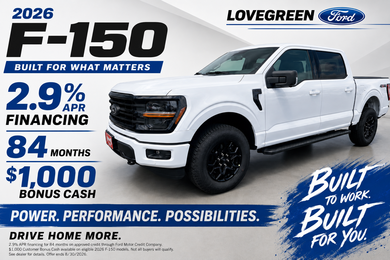 Ford F150 Offer